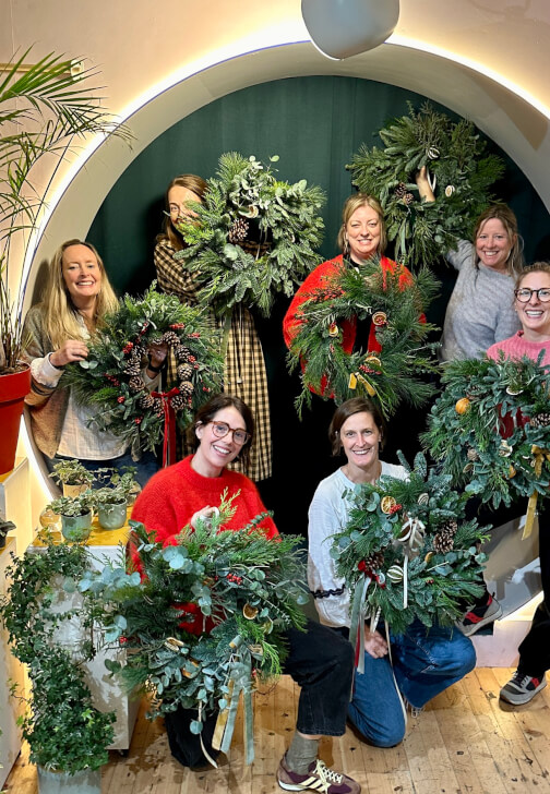 Scented Christmas Wreath Workshop