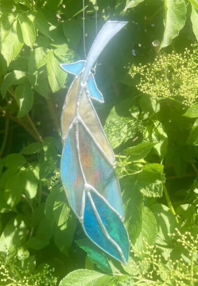 Stained Glass Feather Workshop