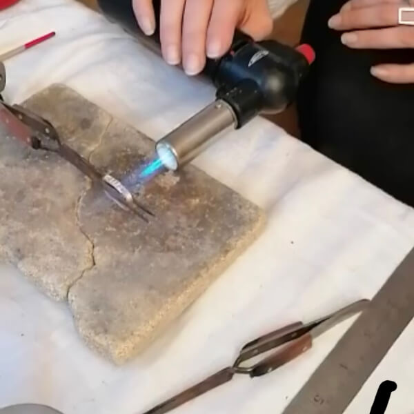 Textured Silver Ring Making Workshop