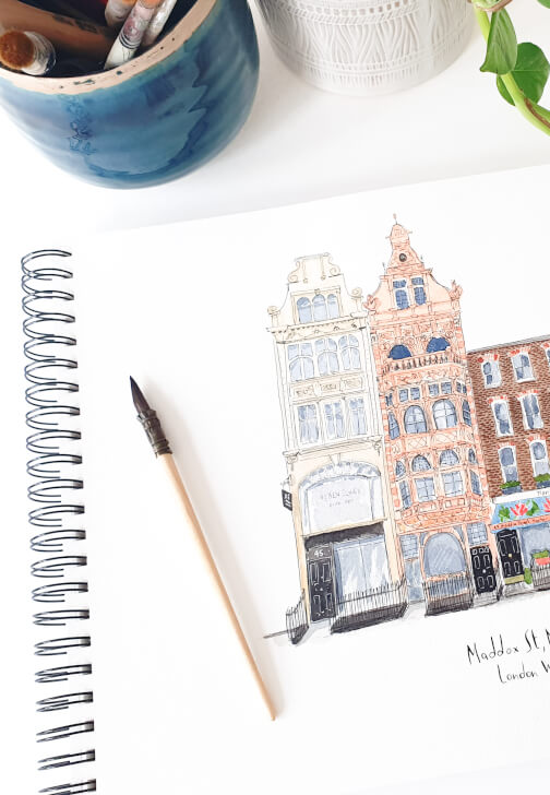 Watercolour Building Painting Workshop