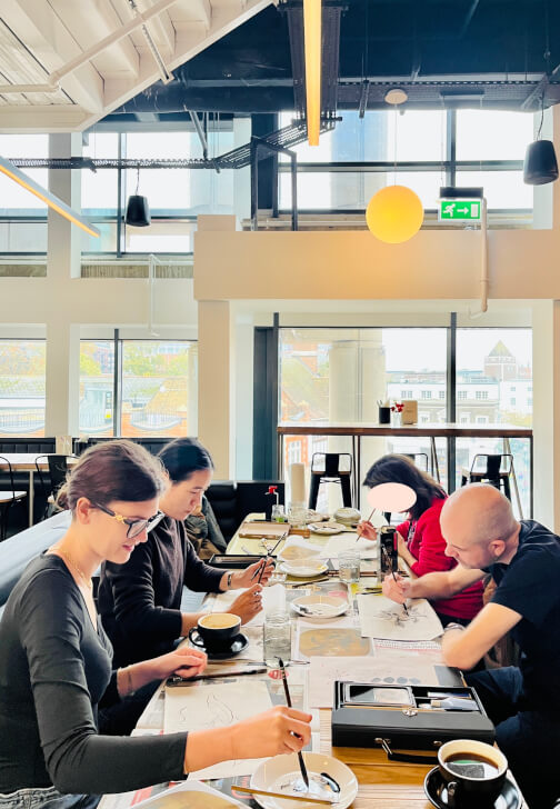 Weekly Chinese Brush Painting Studio - Curzon Kingston