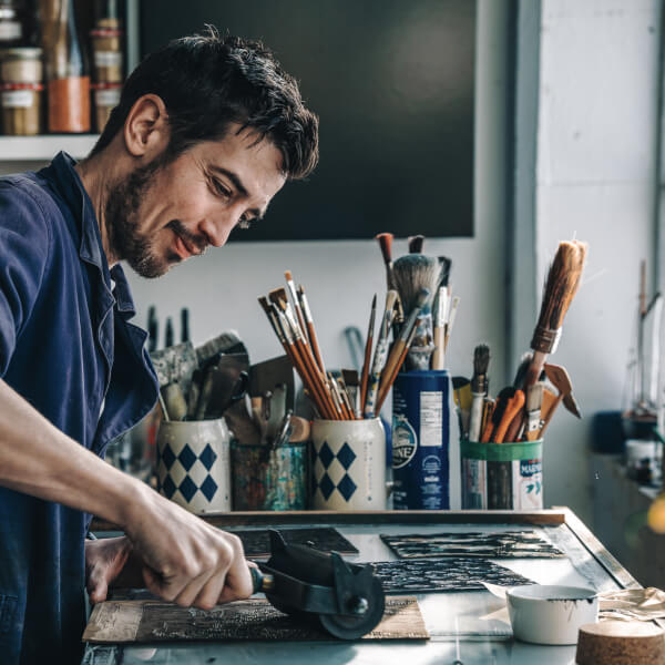 Woodcut Printing Workshop