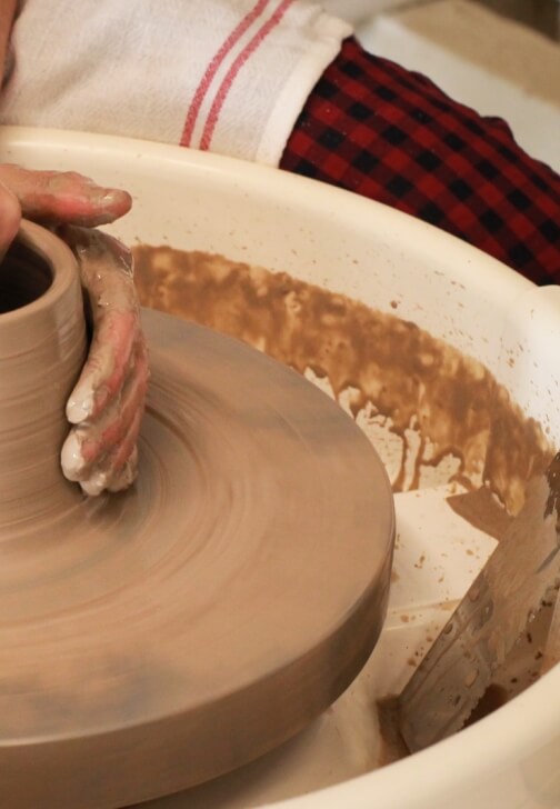 Pottery class in Saltford