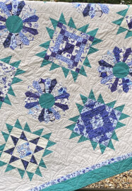 A 6-Month Block of the Month Workshop - China Blue