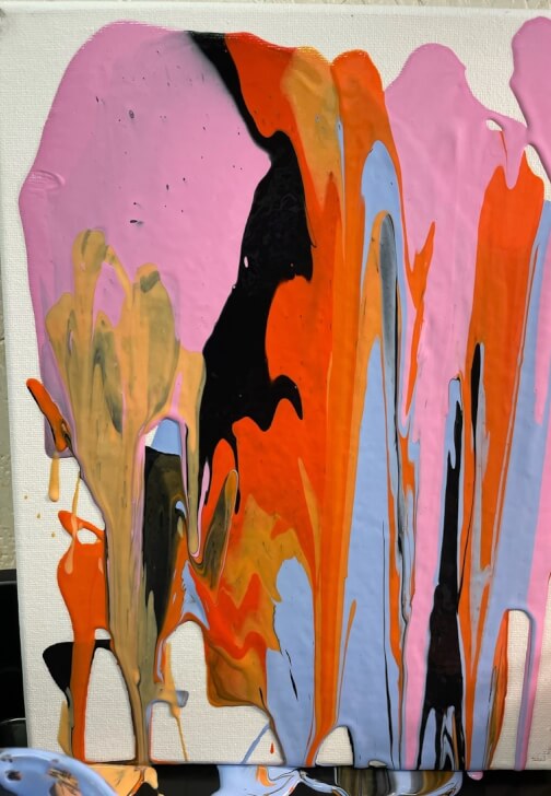 Fluid Art class in Bristol