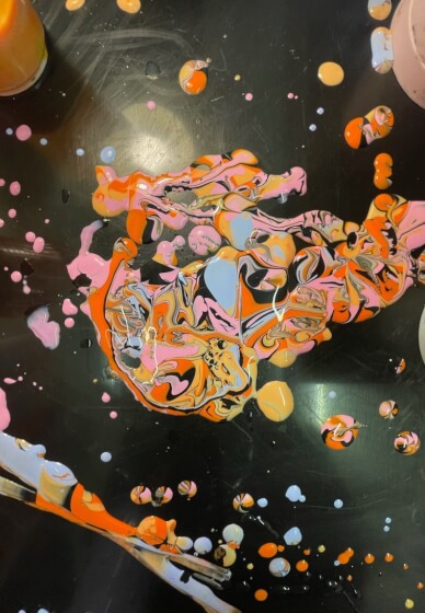 Acrylic Pour Painting Workshop for Beginners
