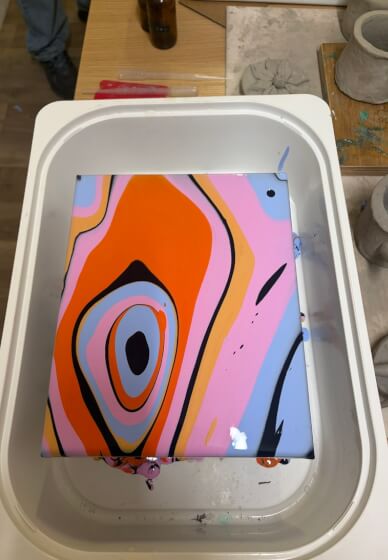 Acrylic Pour Painting Workshop for Beginners