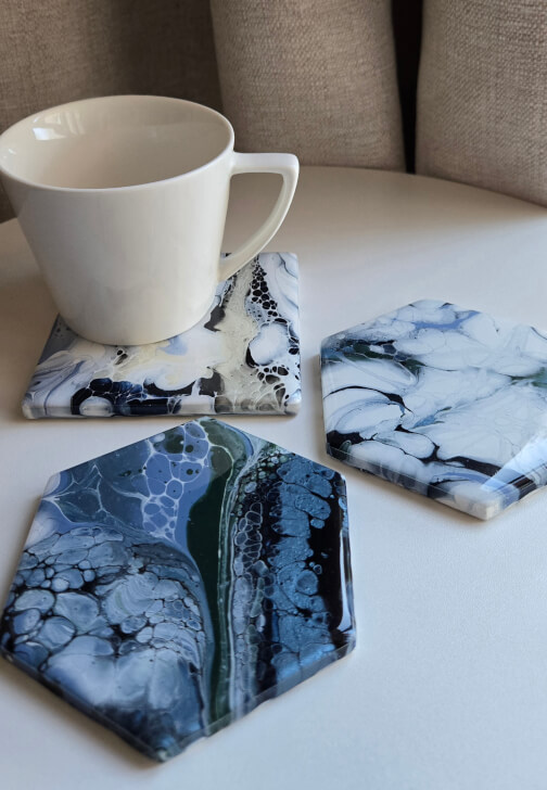 Fluid Art class in Ickenham