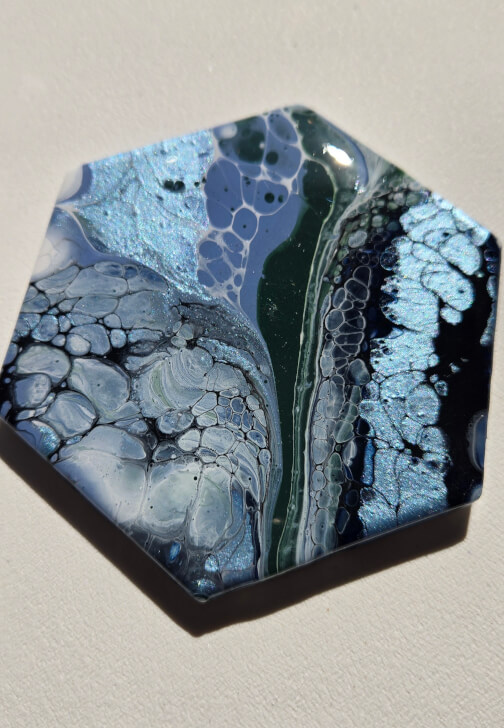 Photo from a fluid Art class in Ickenham