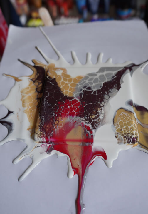Photo from a fluid Art class in Ickenham
