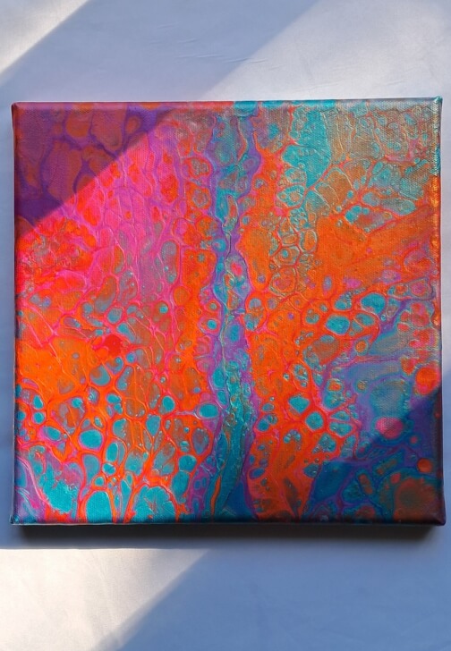 Photo from a fluid Art class in Ickenham