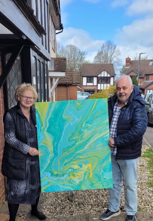 Fluid Art class in Hemel Hempstead, East of England