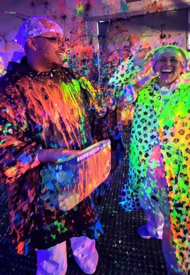 Adult-only BYOB Splatter Class