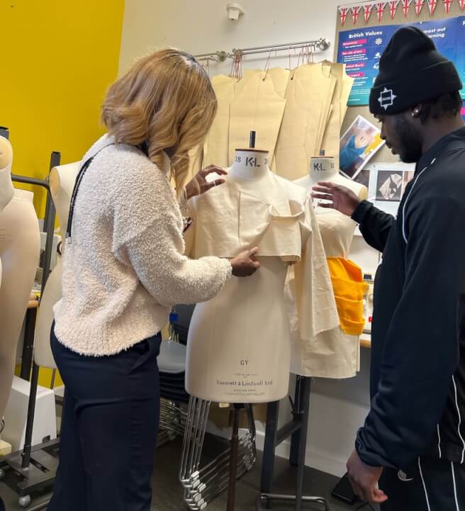 Textiles class in Lower Edmonton