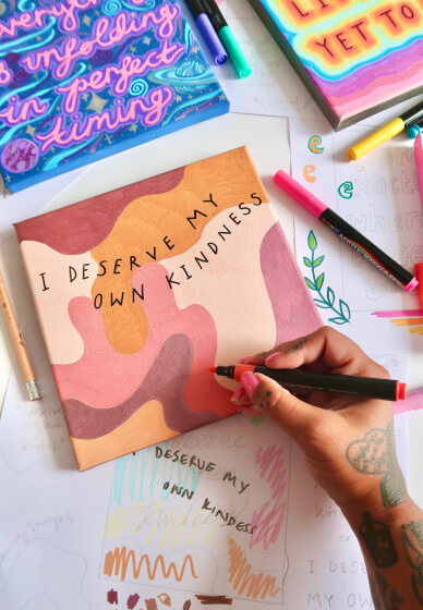 Affirmation Art Workshop