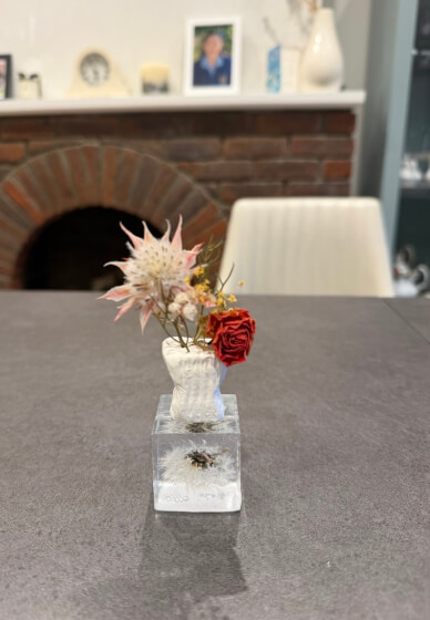 Air-Dry Clay Photo Frame and Dried Flower Magnet Workshop