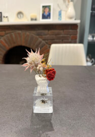 Air-Dry Clay Photo Frame and Dried Flower Magnet Workshop