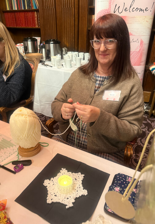 Textiles experience in Haslington with Oh So Pretty And Clever
