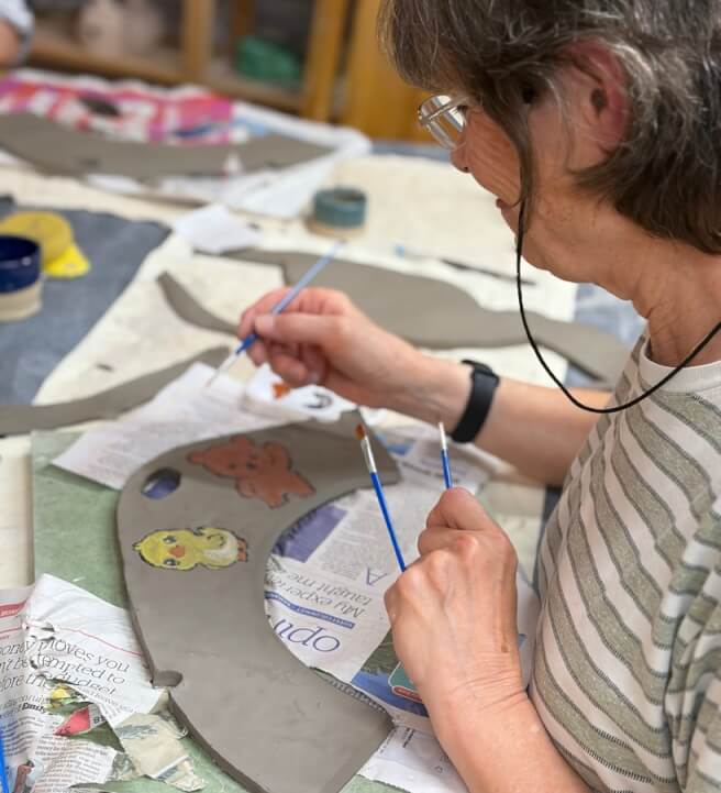 Pottery class in Newport Pagnell