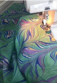 Art of Marbling on Silk Scarf Workshop