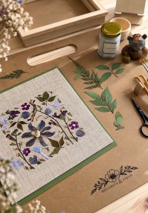 Art Workshop - Beginners Pressed Flowers