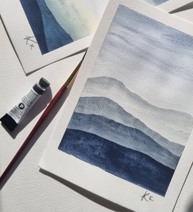 Painting class in Farnham