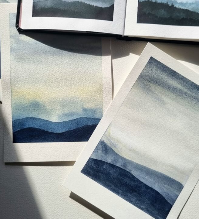 Photo from a painting class in Farnham