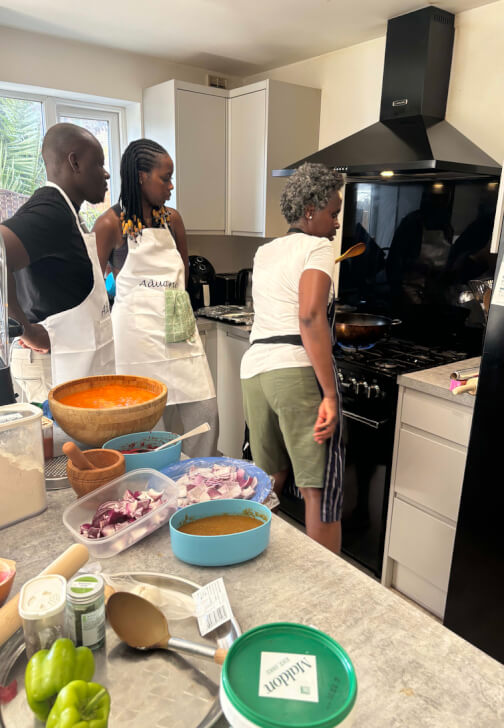 Cooking class in Dartford with Aduane