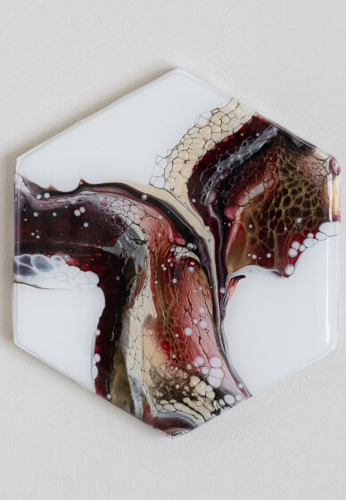 Autumn Acrylic Pouring Workshop - Golden Harvest Coasters