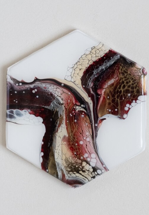 Autumn Acrylic Pouring Workshop - Golden Harvest Coasters