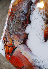 Autumn Acrylic Pouring Workshop - Golden Harvest Coasters
