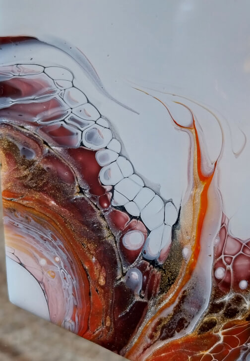 Photo from a fluid Art class in Ickenham