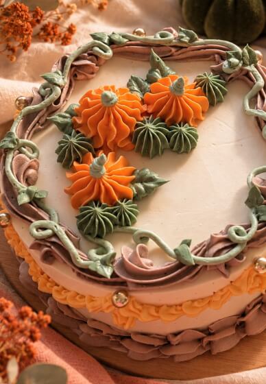 Autumn Sip and Bento Cake Decorating Class