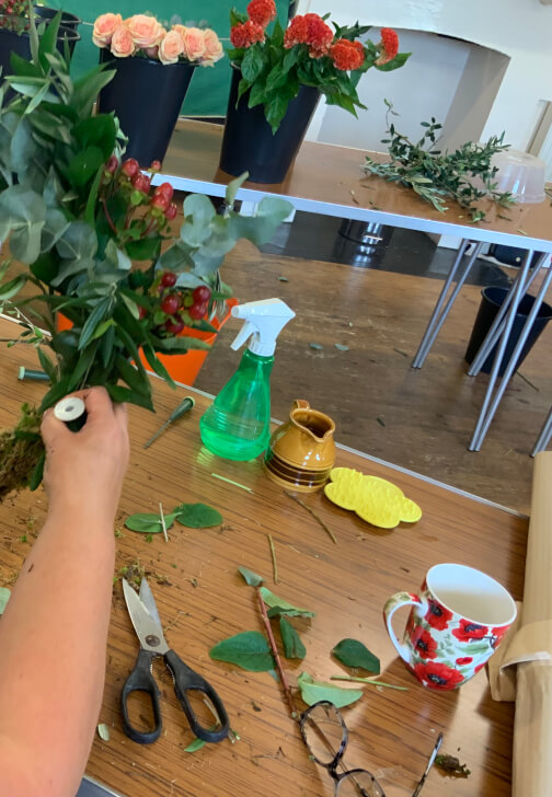 Floristry class in Harlow