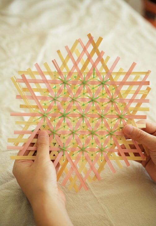 Textiles class in Fitzrovia with Bamboo Next