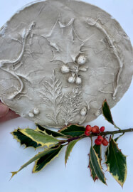 Bas-Relief Botanical Casting Workshop in Lechlade