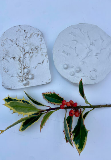 Bas-Relief Botanical Casting Workshop in Lechlade
