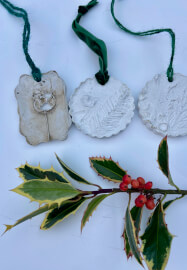 Bas-Relief Botanical Casting Workshop in Lechlade