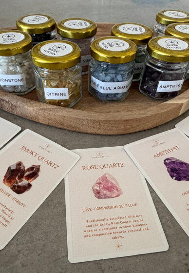 Bead and Breathe: Crystal Bracelet Making Workshop