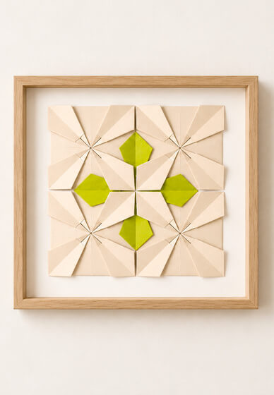 Beautiful Origami Mosaic Workshop