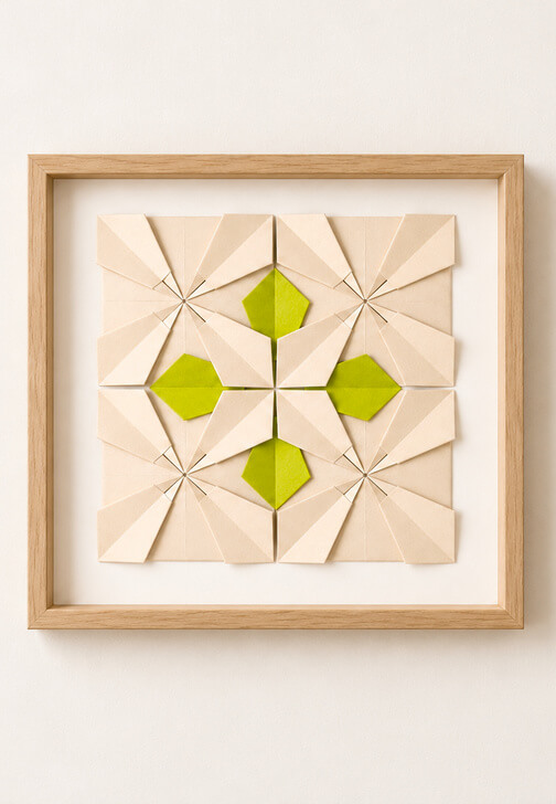 Beautiful Origami Mosaic Workshop