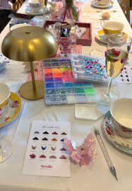 Bedazzling Workshop with Matcha