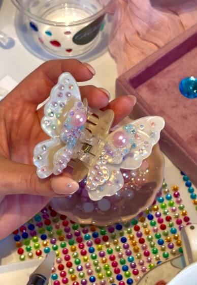 Bedazzling Workshop with Matcha