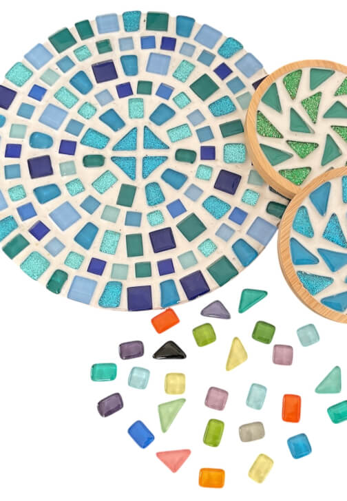 Photo from a glass and Mosaic class in Reading