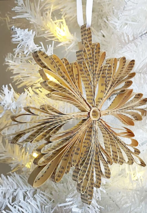 Book Paper Snowflake Making Workshop