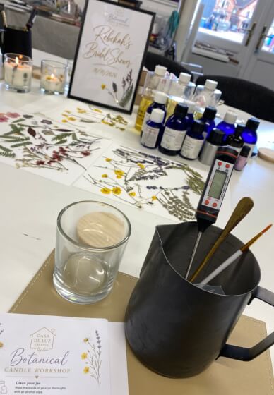 Botanical Candle Workshop
