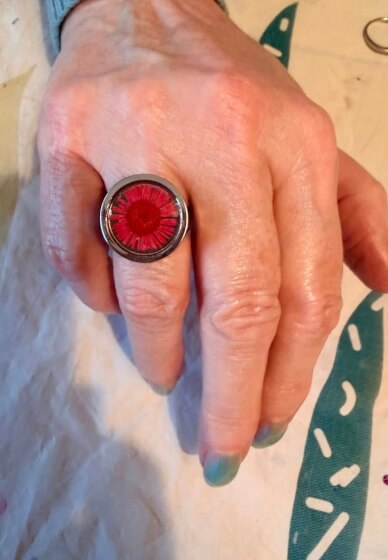 Botanical Silver and Resin Workshop