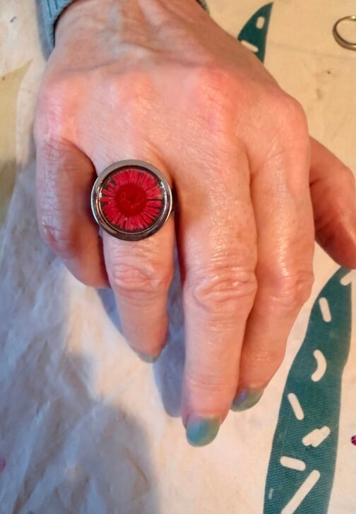 Botanical Silver and Resin Workshop