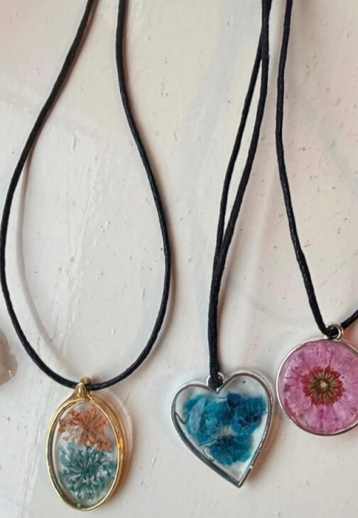 Botanical Silver and Resin Workshop