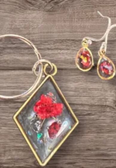 Botanical Silver and Resin Workshop